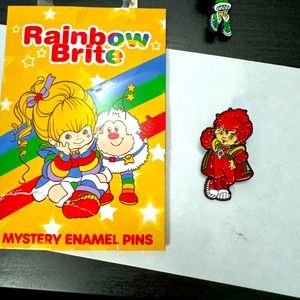 Rainbow Brite Enamel Pin- Red Butler